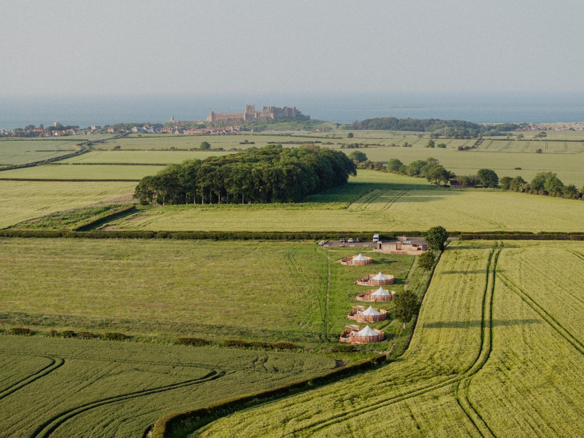 Luxury tent Under Canvas Bamburgh